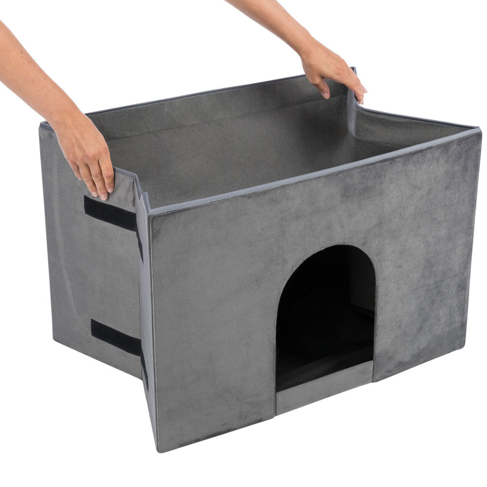 Hundehöhle mit Treppe
