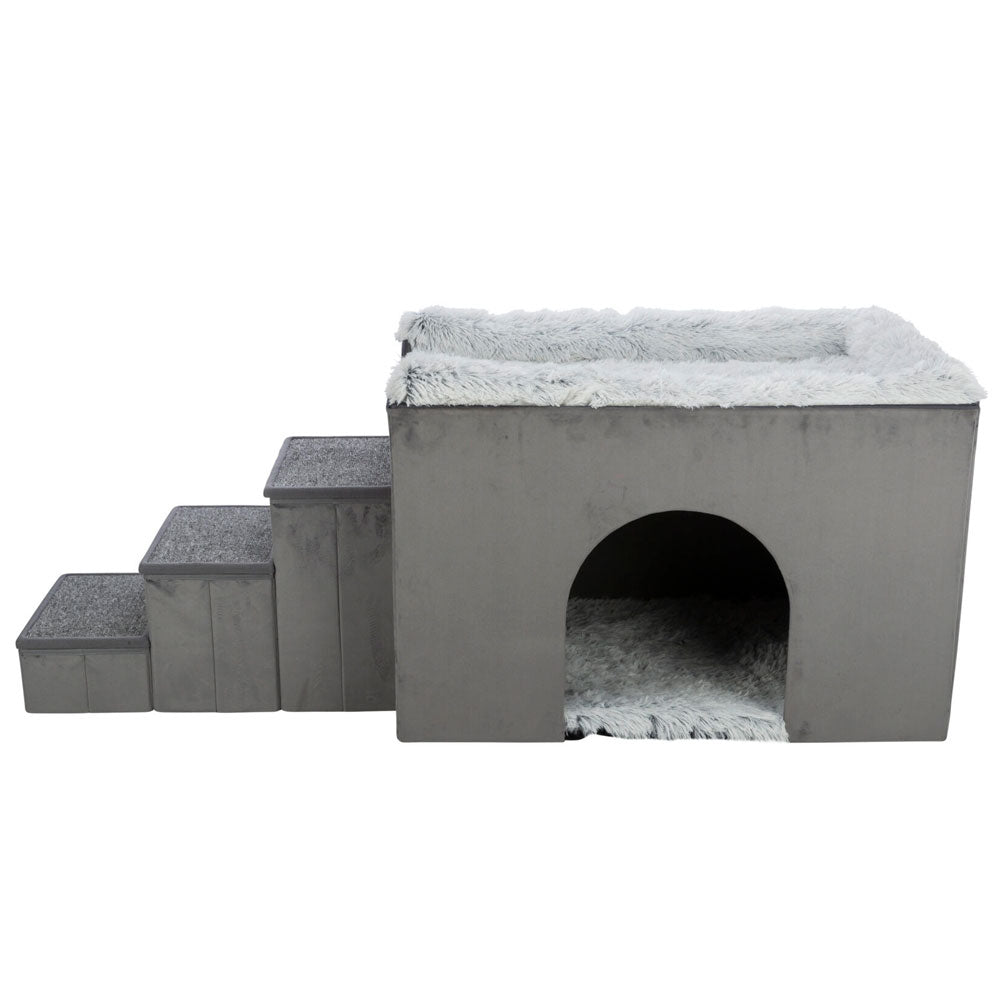 Hundehöhle mit Treppe